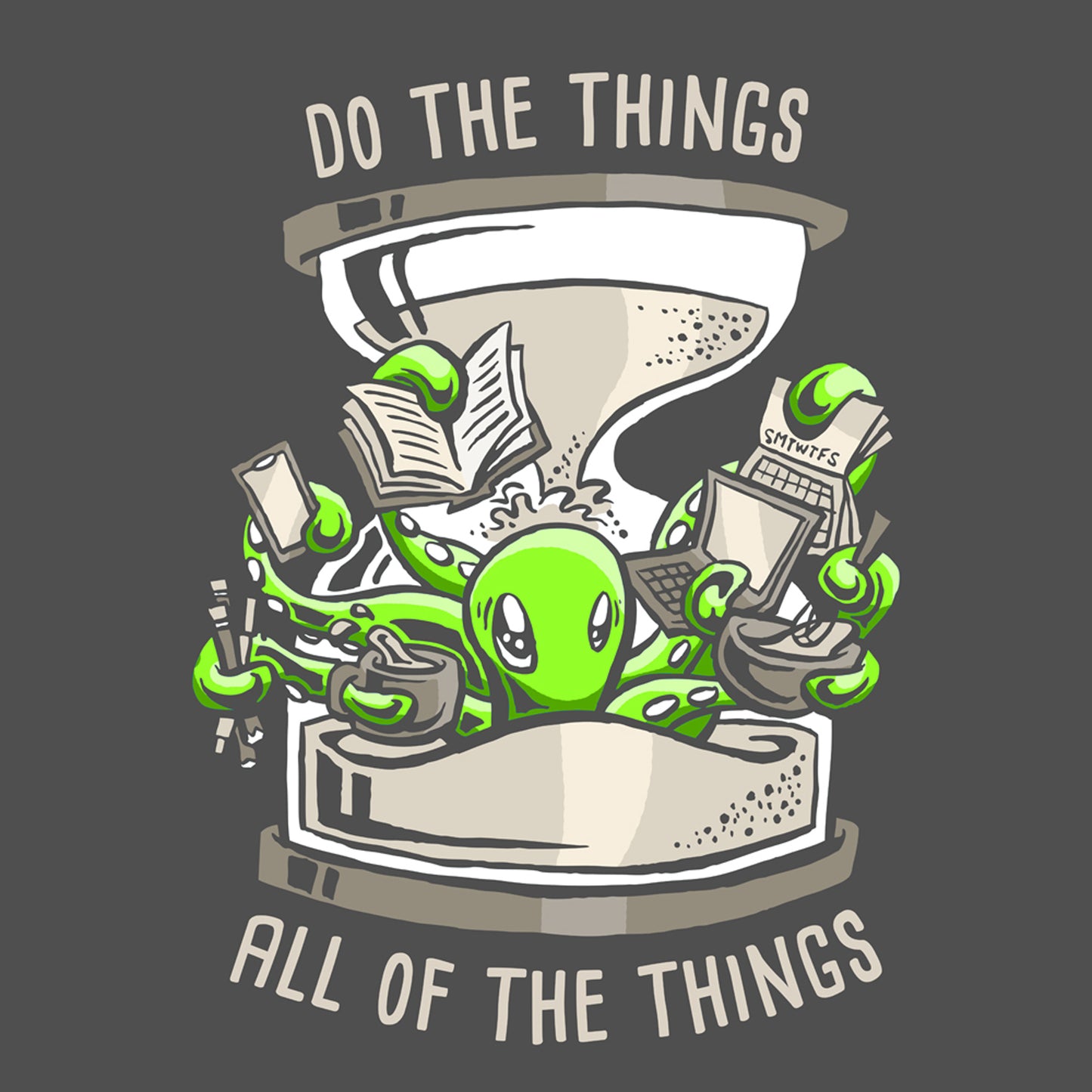 T-shirt: All The Things - Zeek the Octopus
