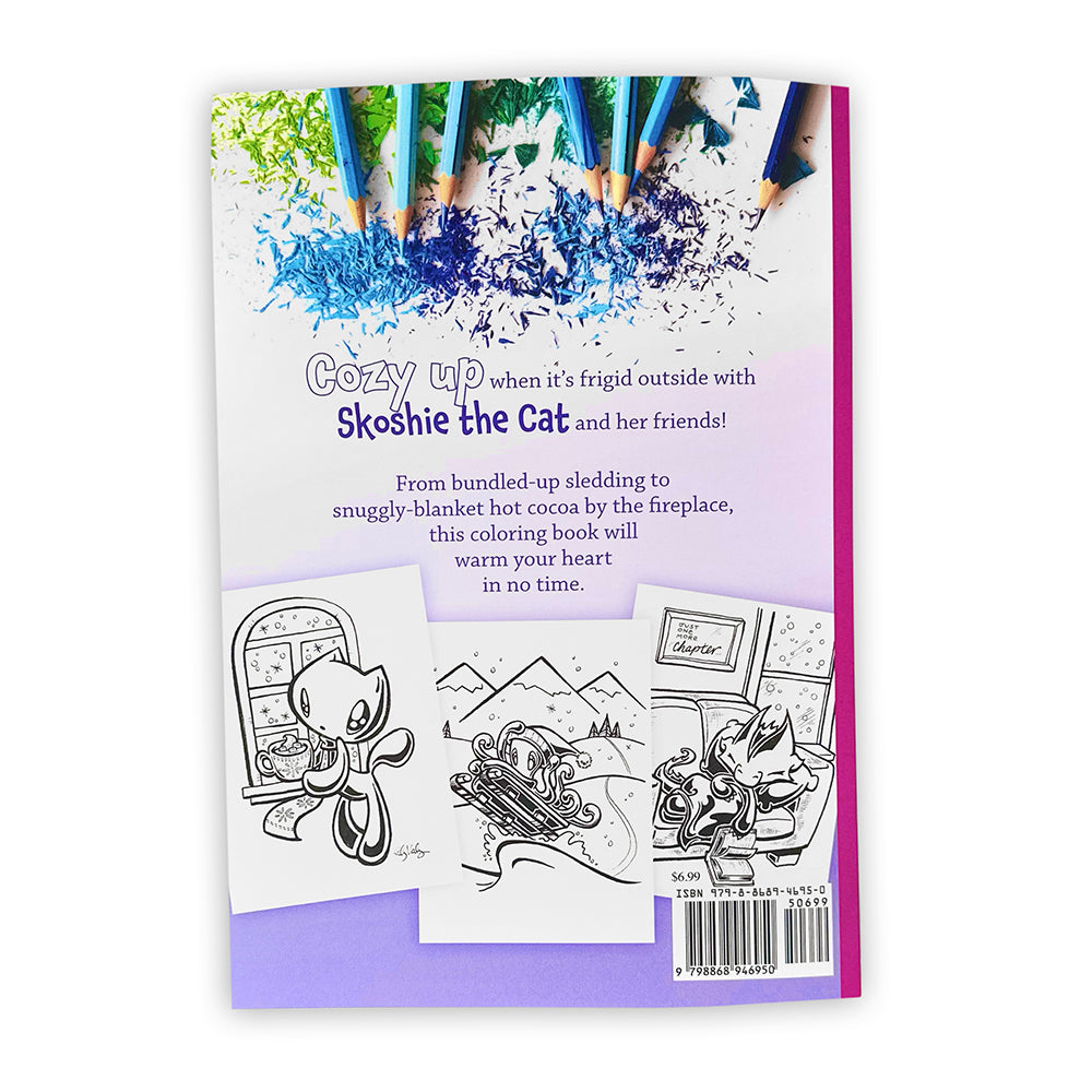 Skoshie & Friends Coloring Book - Cozy Winter