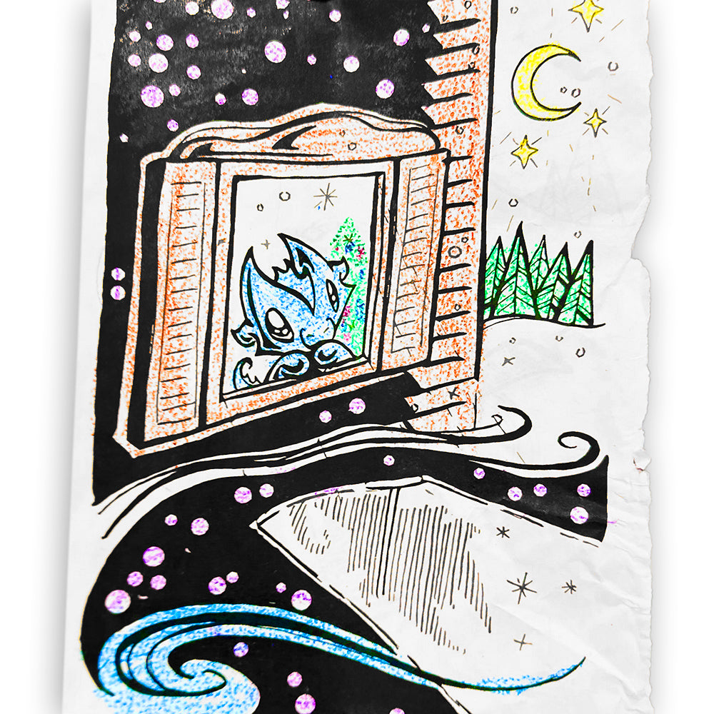 Skoshie & Friends Coloring Book - Cozy Winter