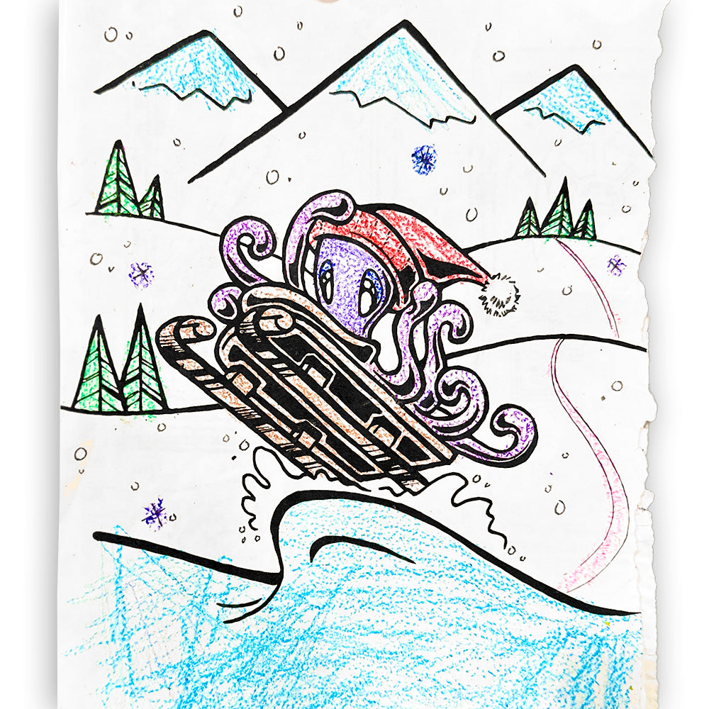 Skoshie & Friends Coloring Book - Cozy Winter