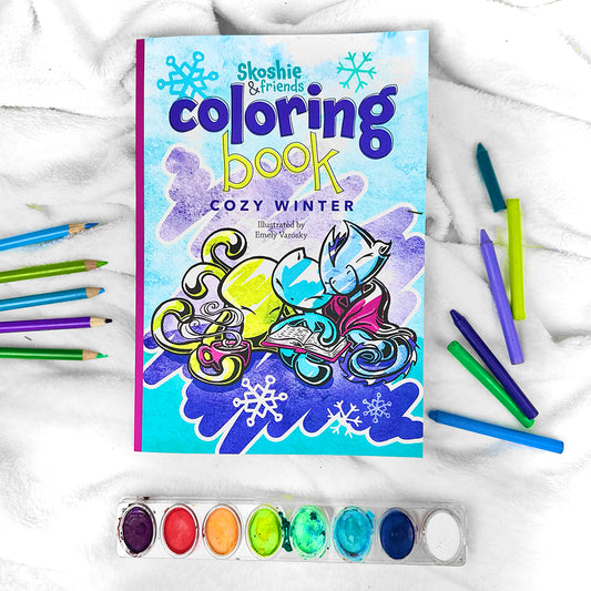 Coloring Book: Cozy Winter