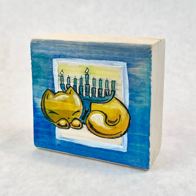 Hanukkah: Skoshie Menorah