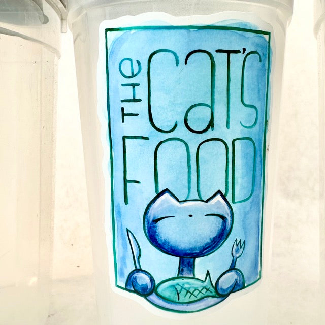 Storage Containers: Skoshie the Cat (set of 5)
