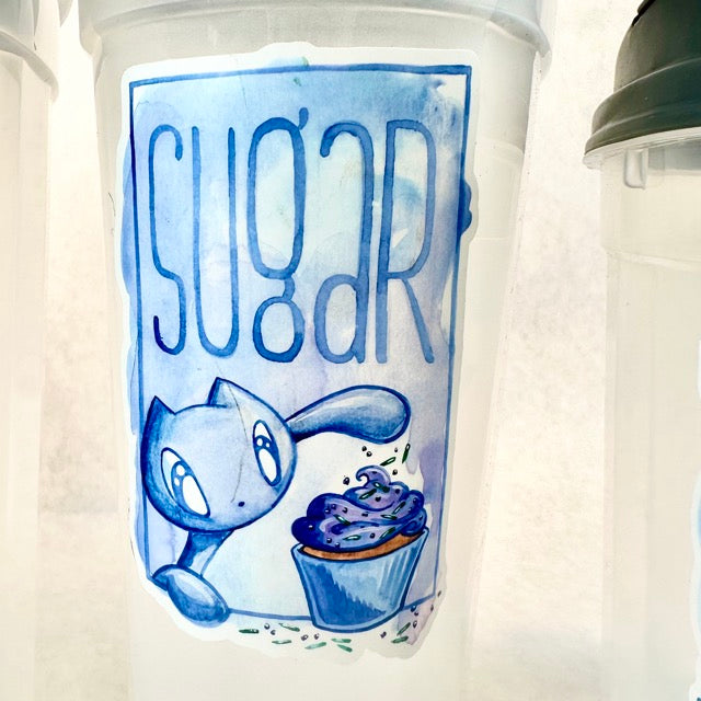 Storage Containers: Skoshie the Cat (set of 5)