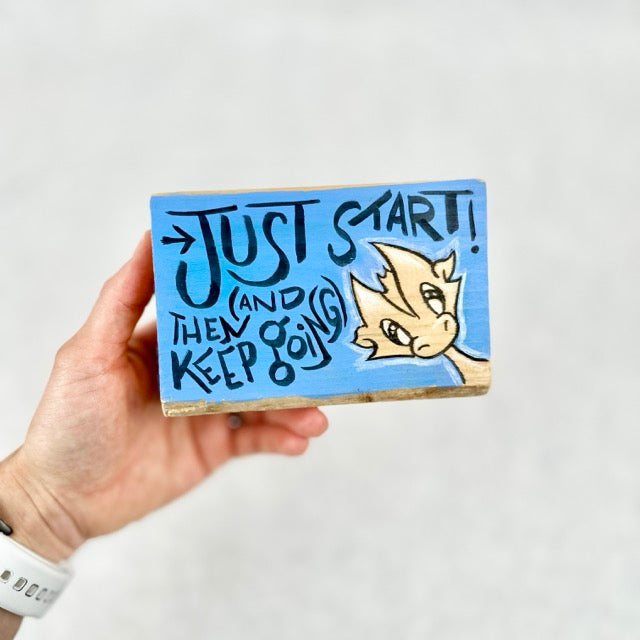 Art: Wisp Says Start