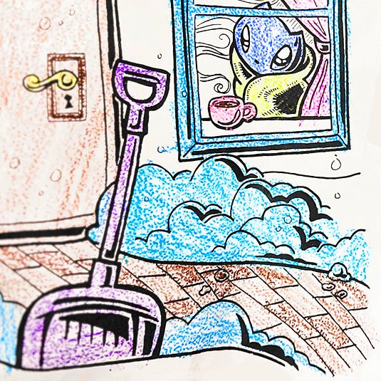 Skoshie & Friends Coloring Book - Cozy Winter - Skoshie & Friends