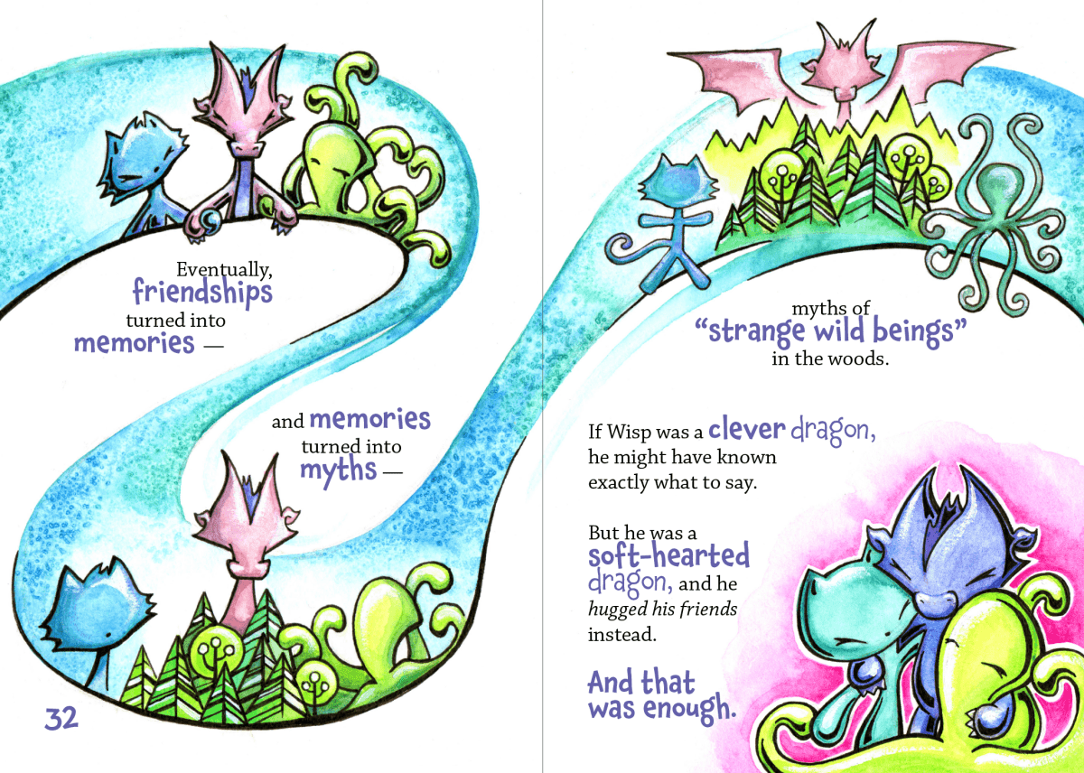 Skoshie & Friends: "Just a Small Dragon" (Children's Book) - Skoshie & Friends