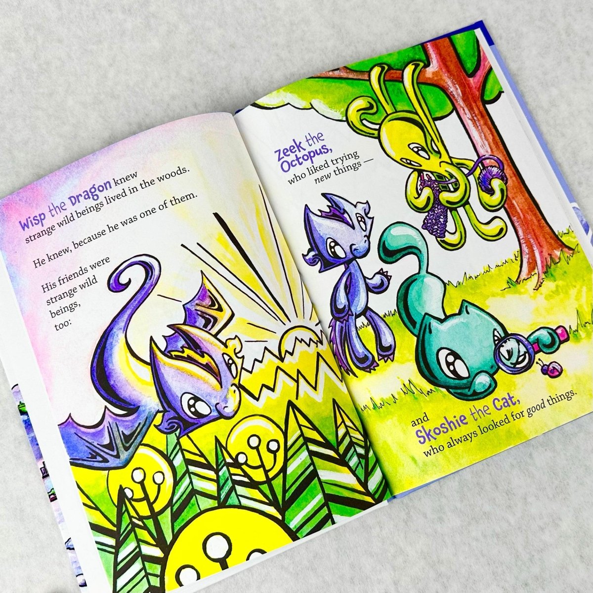 Skoshie & Friends: "Just a Small Dragon" (Children's Book) - Skoshie & Friends