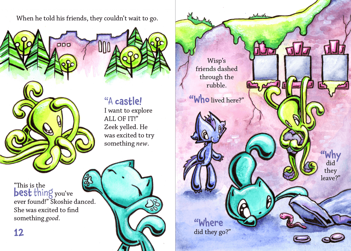 Skoshie & Friends: "Just a Small Dragon" (Children's Book) - Skoshie & Friends