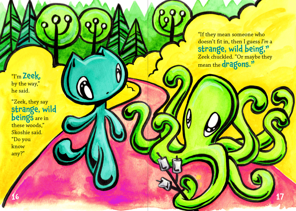 Skoshie & Friends: "Strange Wild Beings" (Children's Book) - Skoshie & Friends