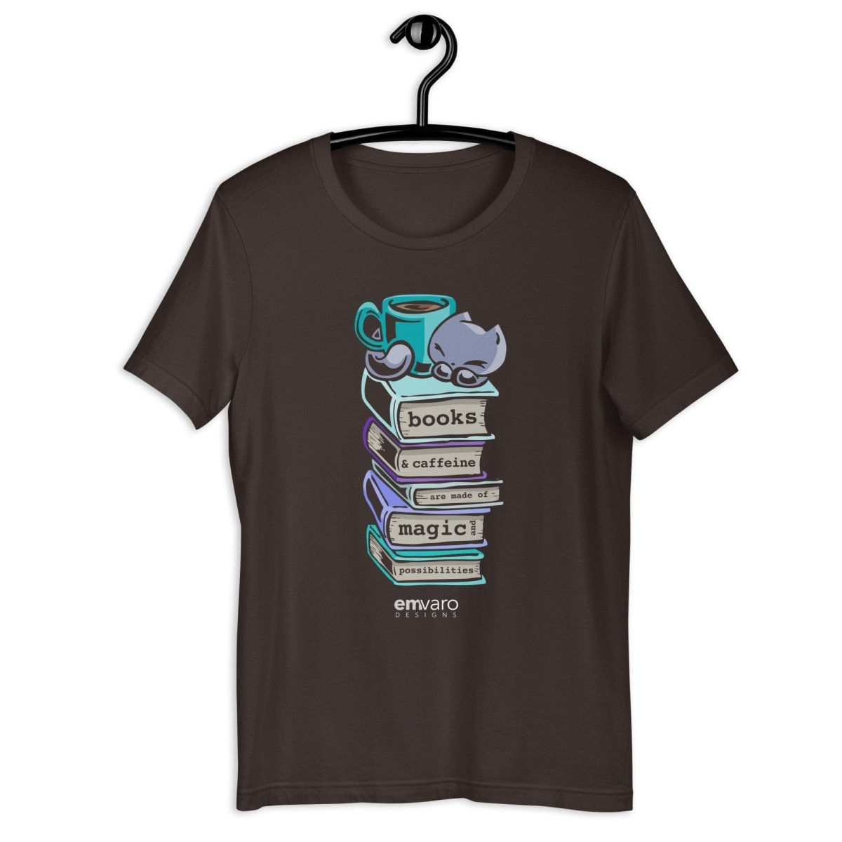 T-shirt: Books Are Magical - Skoshie the Cat - Skoshie & Friends