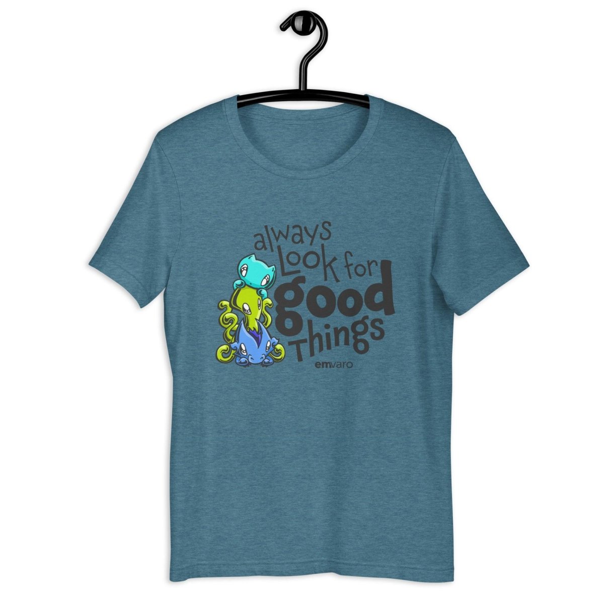 T-shirt: Look for Good Things - Skoshie, Zeek & Wisp - Skoshie & Friends