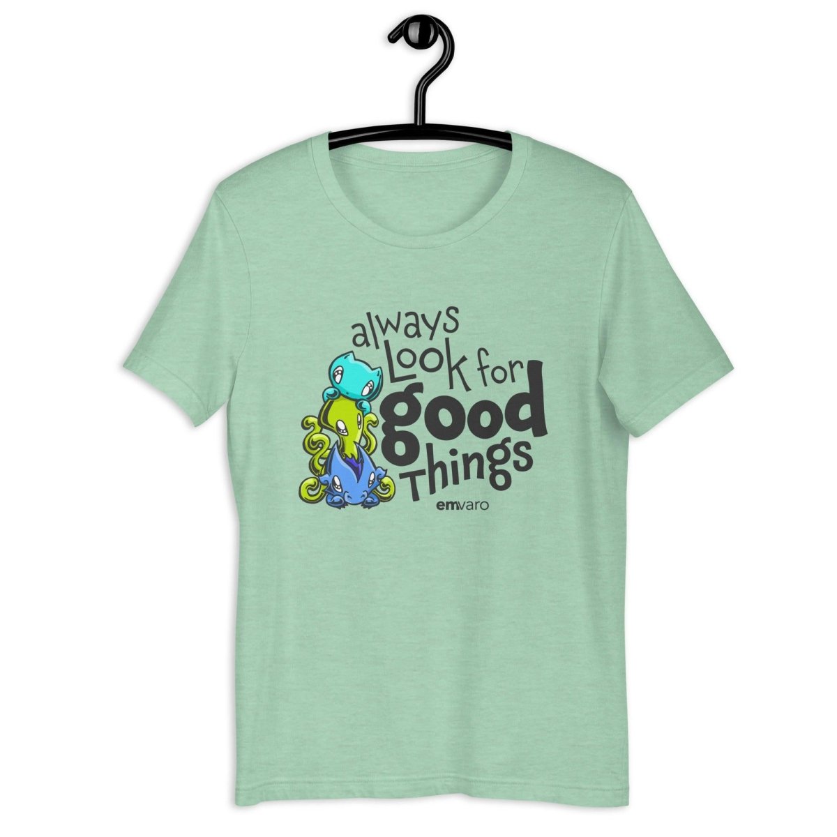 T-shirt: Look for Good Things - Skoshie, Zeek & Wisp - Skoshie & Friends
