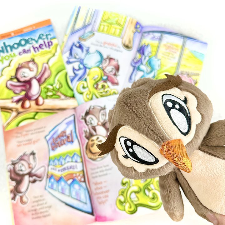 Vaysie the Owl Adoption Bundle - Skoshie & Friends