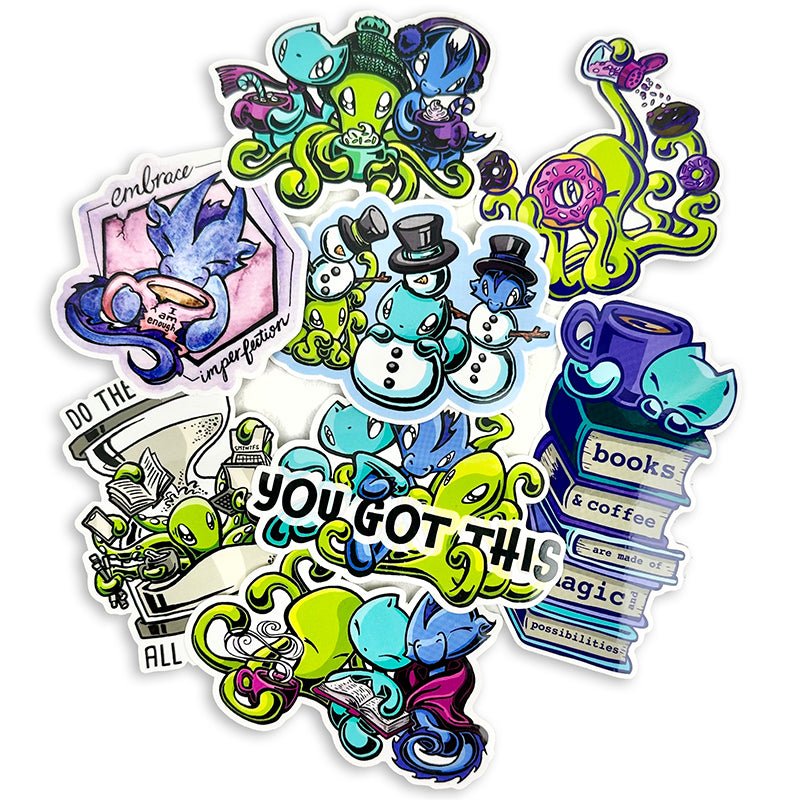 Vinyl Stickers - Skoshie & Friends