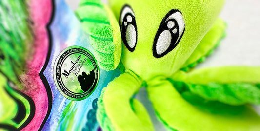 Shiny circles for an 8-arm birthday - Skoshie & Friends