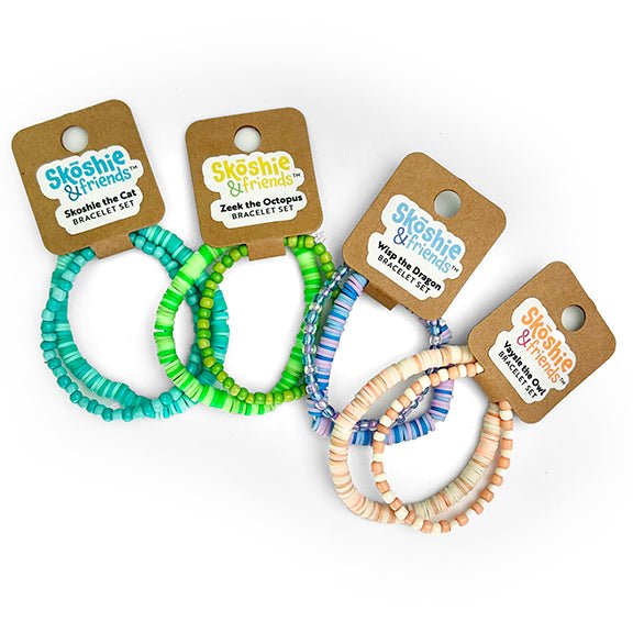 2 - Bracelet Set (4 color options) - Skoshie & Friends