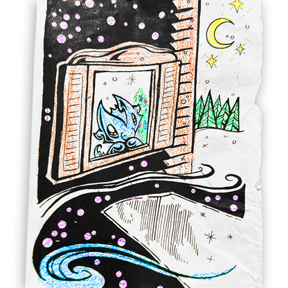 Skoshie & Friends Coloring Book - Cozy Winter