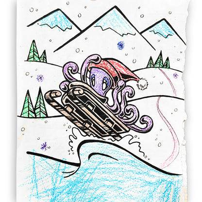 Skoshie & Friends Coloring Book - Cozy Winter