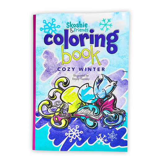 Skoshie & Friends Coloring Book - Cozy Winter