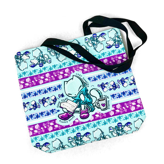 Tote Bag: Cozy - Skoshie the Cat