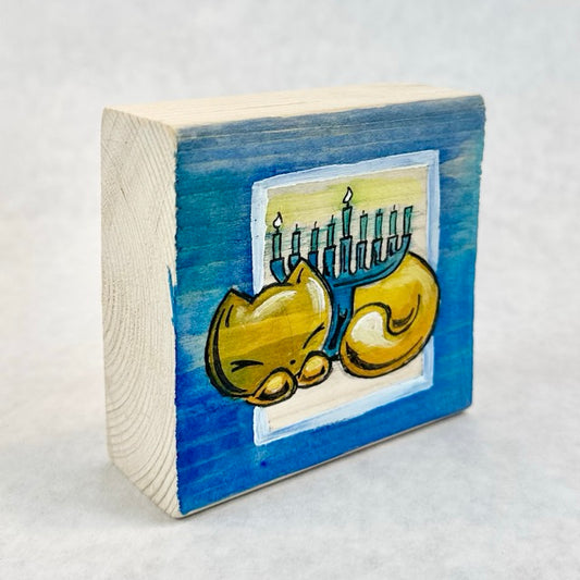 Hanukkah: Skoshie Menorah