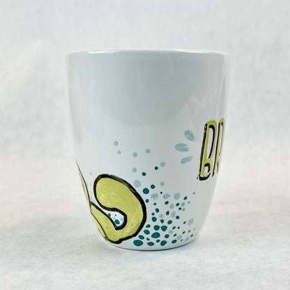 Mug: Handpainted Breathe