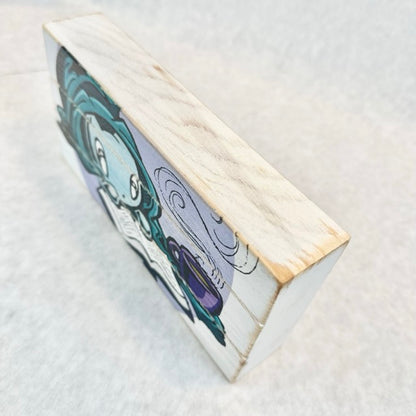 Art: Cozy Skoshie wood block