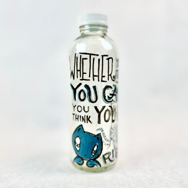 Water Bottle: Handpainted Skoshie