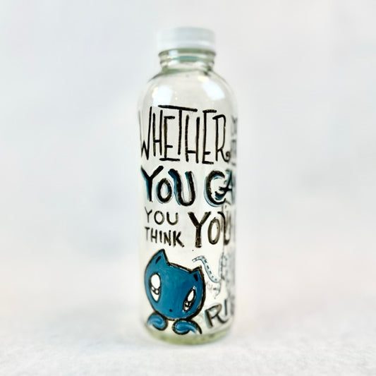 Water Bottle: Handpainted Skoshie