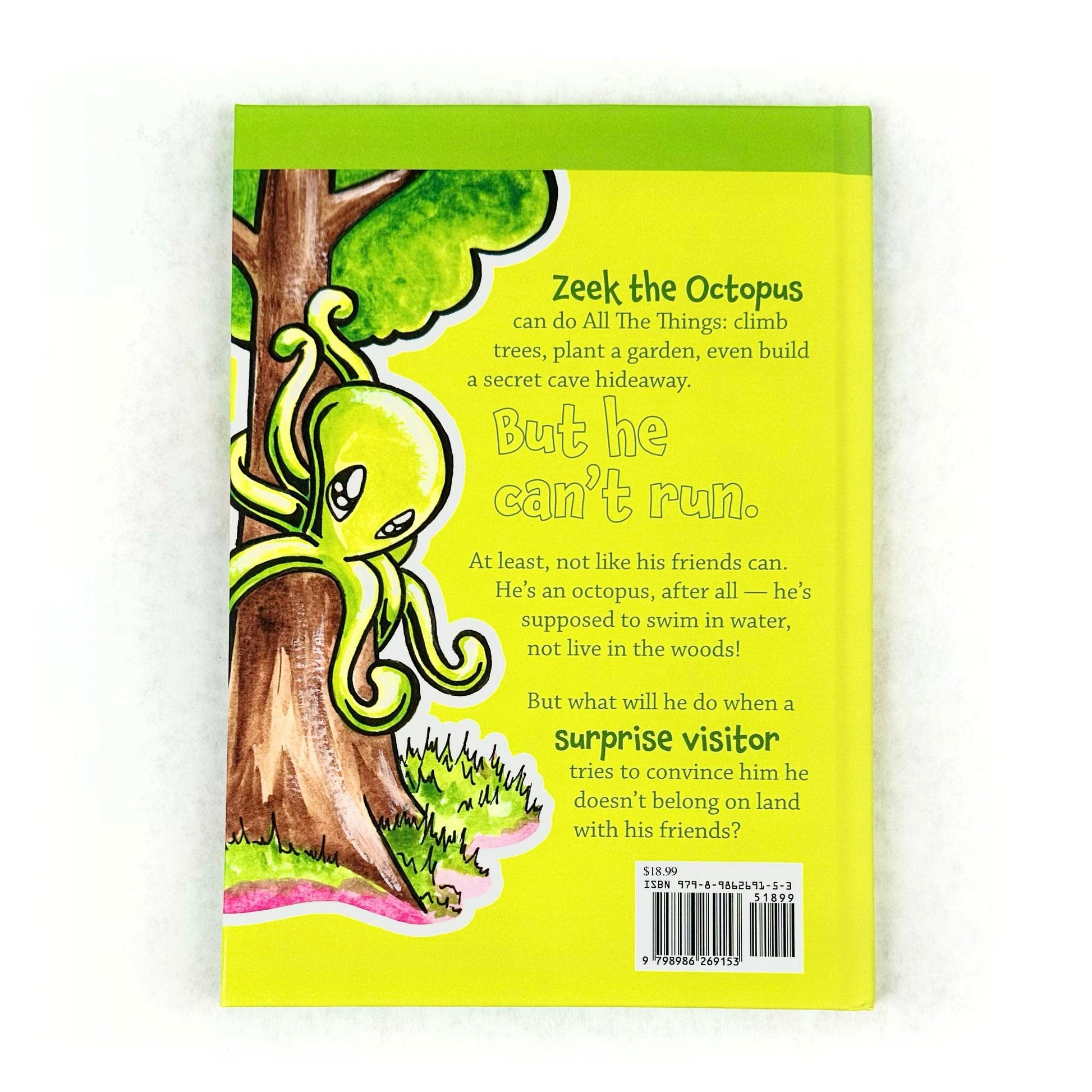 Skoshie and Friends Book 2 - Because You Can - Back Cover
