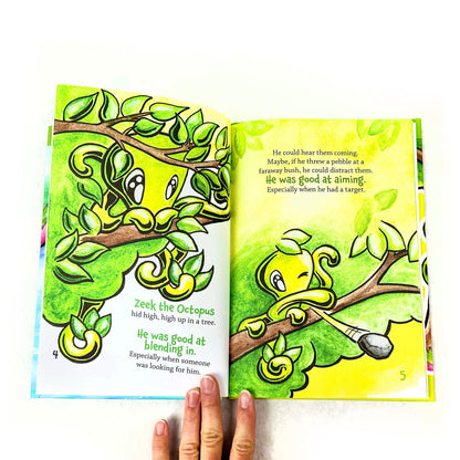 Skoshie and Friends Book 2 - Because You Can - Hardcover Open