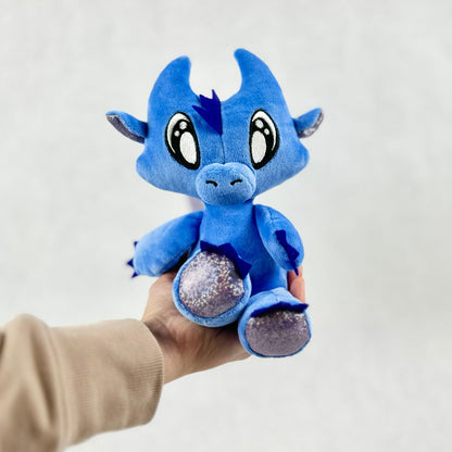 Wisp the Dragon - Plushie - Holding Wisp 2