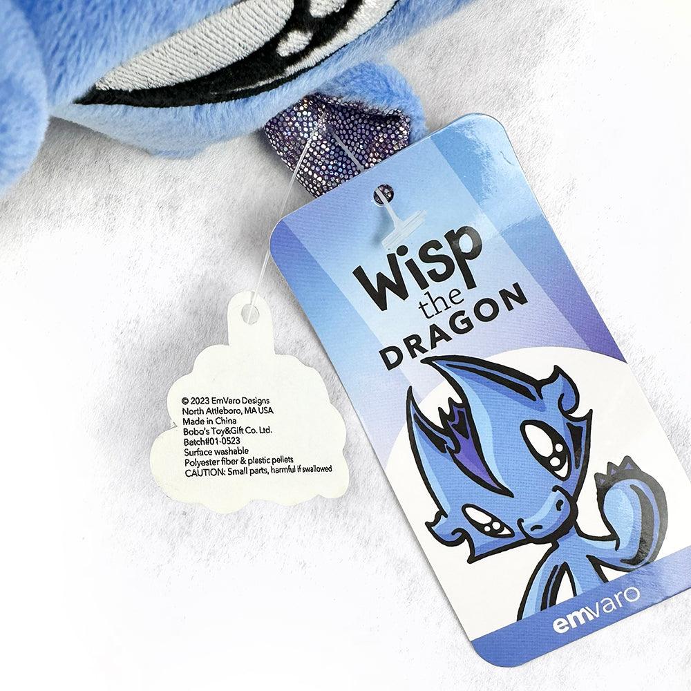 Wisp the Dragon - Plushie - Tag