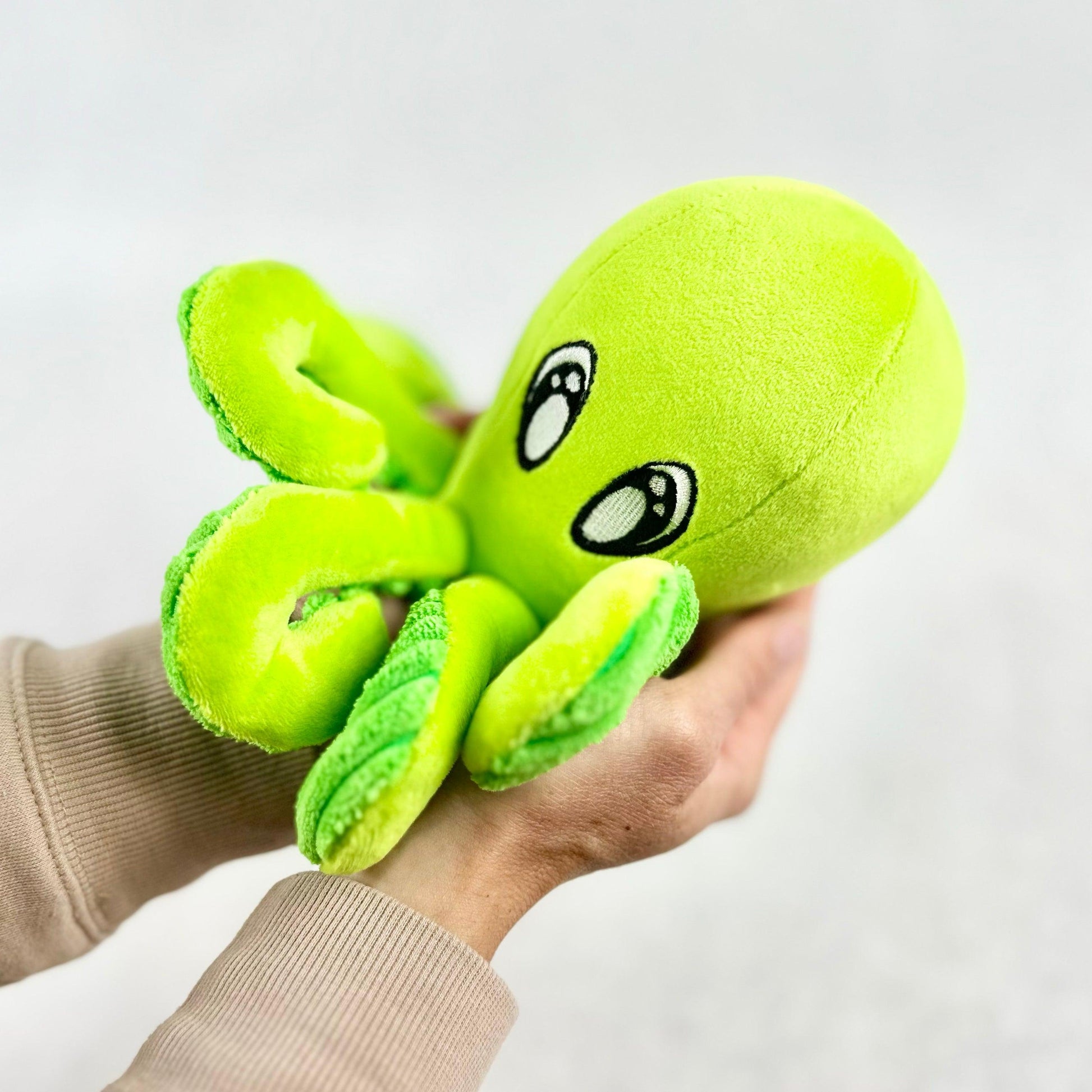 Zeek the Octopus - Plushie - Holding Zeek