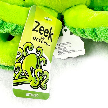 Zeek the Octopus - Plushie - Tag
