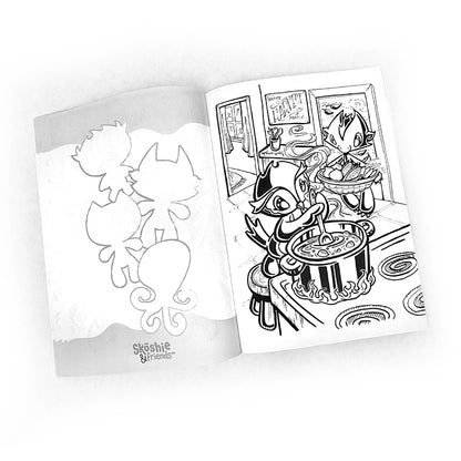 Skoshie & Friends Coloring Book - Explore & Discover