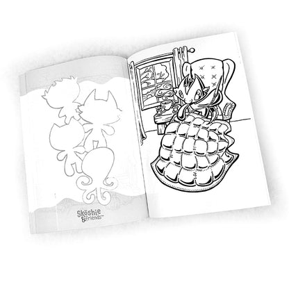 Skoshie & Friends Coloring Book - Explore & Discover