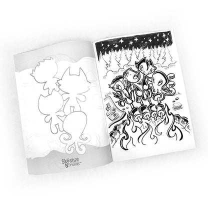 Skoshie & Friends Coloring Book - Explore & Discover