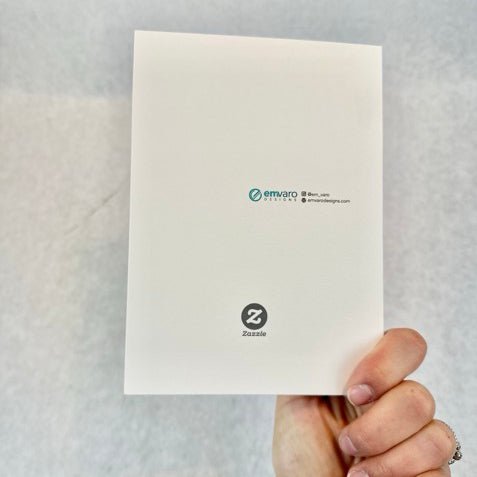 Hanukkah Cards: Zeek the Octopus (set of 5) - Skoshie & Friends