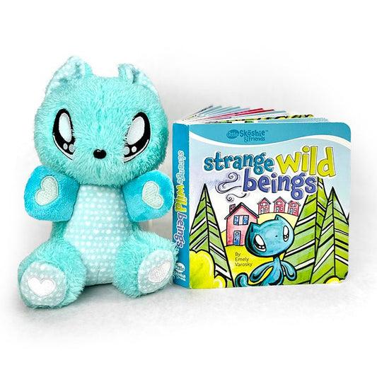 Little Skoshie Adoption Bundle - Board Book & Sensory Plush | Ages 0 - 3 ⭐NEW - Skoshie & Friends