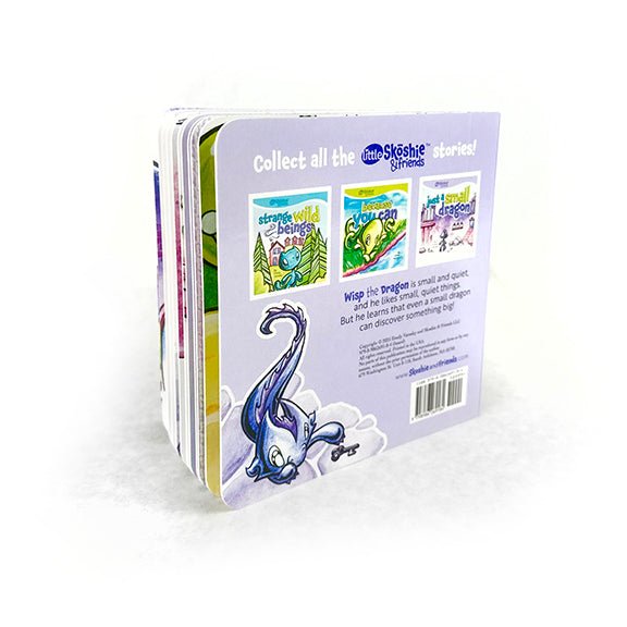 Little Skoshie & Friends: "Just a Small Dragon" (Board Book) - Skoshie & Friends