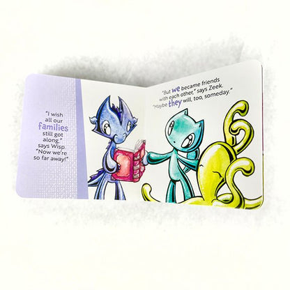 Little Skoshie & Friends: "Just a Small Dragon" (Board Book) - Skoshie & Friends