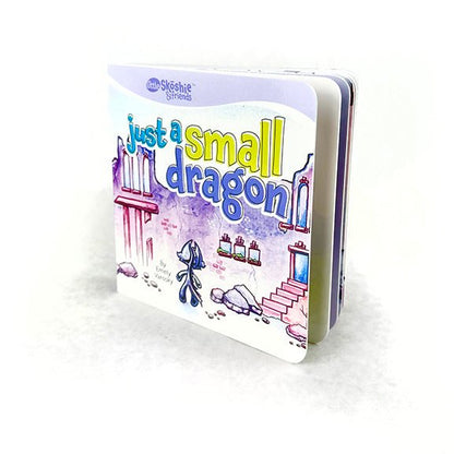 Little Skoshie & Friends: "Just a Small Dragon" (Board Book) - Skoshie & Friends