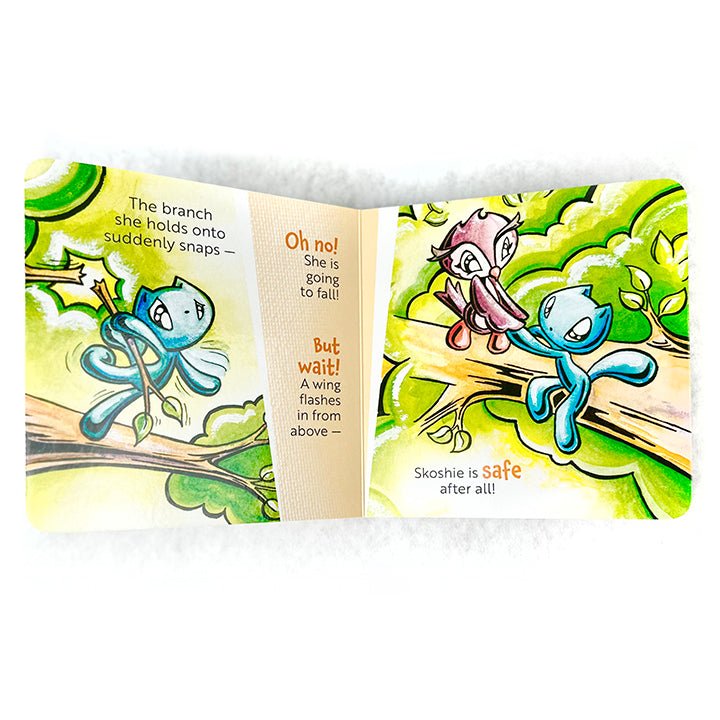 Little Skoshie & Friends: "Whooever You Can Help" (Board Book) - Skoshie & Friends
