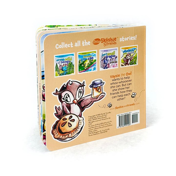 Little Skoshie & Friends: "Whooever You Can Help" (Board Book) - Skoshie & Friends