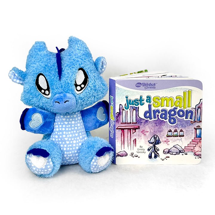 Little Wisp Adoption Bundle - Board Book & Sensory Plush | Ages 0 - 3 ⭐NEW - Skoshie & Friends