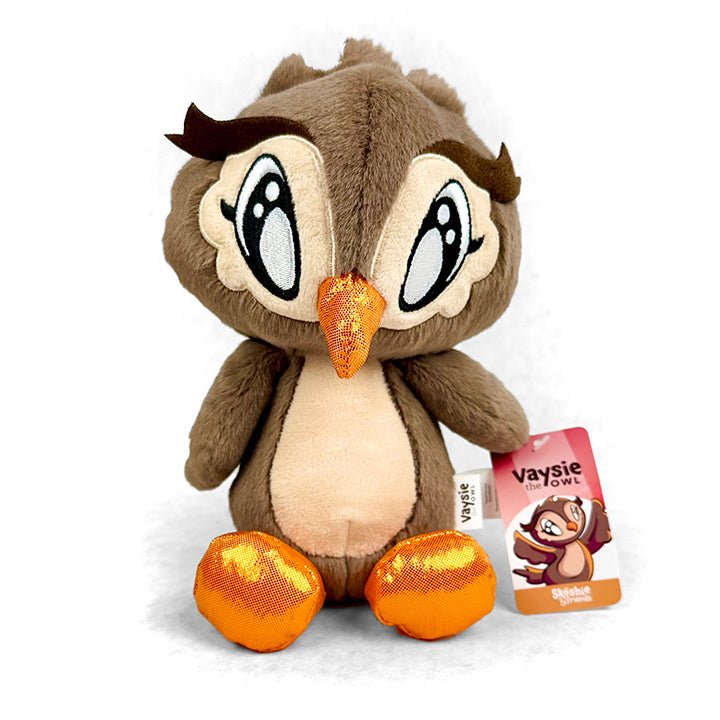 Vaysie the Owl Plush Stuffed Animal - Skoshie & Friends