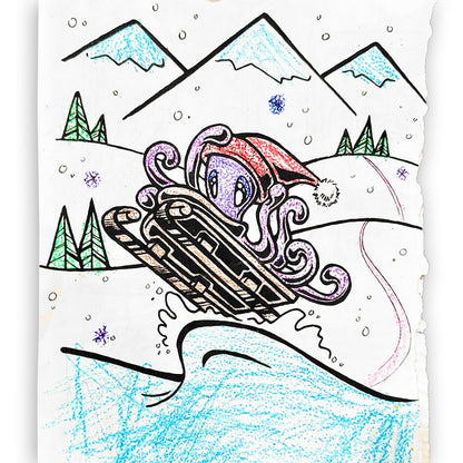 Skoshie & Friends Coloring Book - Cozy Winter - Skoshie & Friends