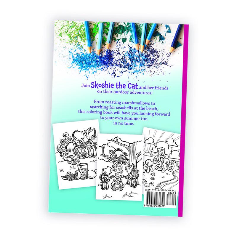 Skoshie & Friends Coloring Book - In the Sunshine - Skoshie & Friends